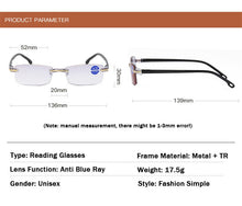 Unisex Blue Light Blocking Reading Glasses