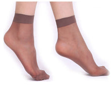 10 Pairs Ladies Ultra Thin Sheer Transparent Trouser Socks