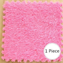 DIY Soft Plush No Slip Interlocking Shag Carpet Square - Classy Stores Online
