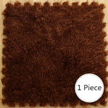 DIY Soft Plush No Slip Interlocking Shag Carpet Square - Classy Stores Online