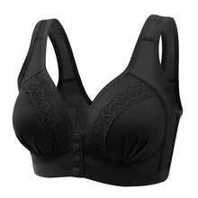 Ladies Comfortable Wireless Lace Push Up Bra With Front Snap Closure