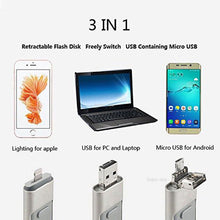 Popular 3 in 1 USB 3.0 iPhone Flash Drive Memory Stick