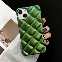 Iridescent Quilted Laser Matte Phone Case iPhone 11 12 13