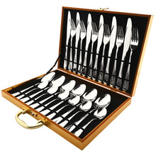 Trendy 24 Piece Stainless Steel Cutlery Set