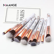 10 Piece Professional Marble Makeup Brush Set - Classy Stores Online