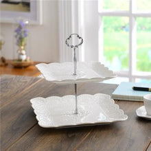 Elegant Ceramic 2 or 3 Tier Cake Stand Serving Trays - Classy Stores Online