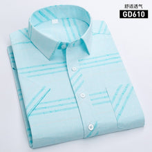 Men's Short Sleeve Business Casual Shirt