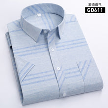 Men's Short Sleeve Business Casual Shirt
