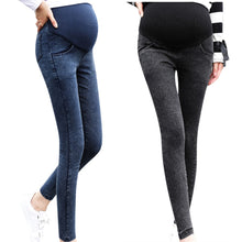 Women's Adjustable Skinny Leg Maternity Jeans