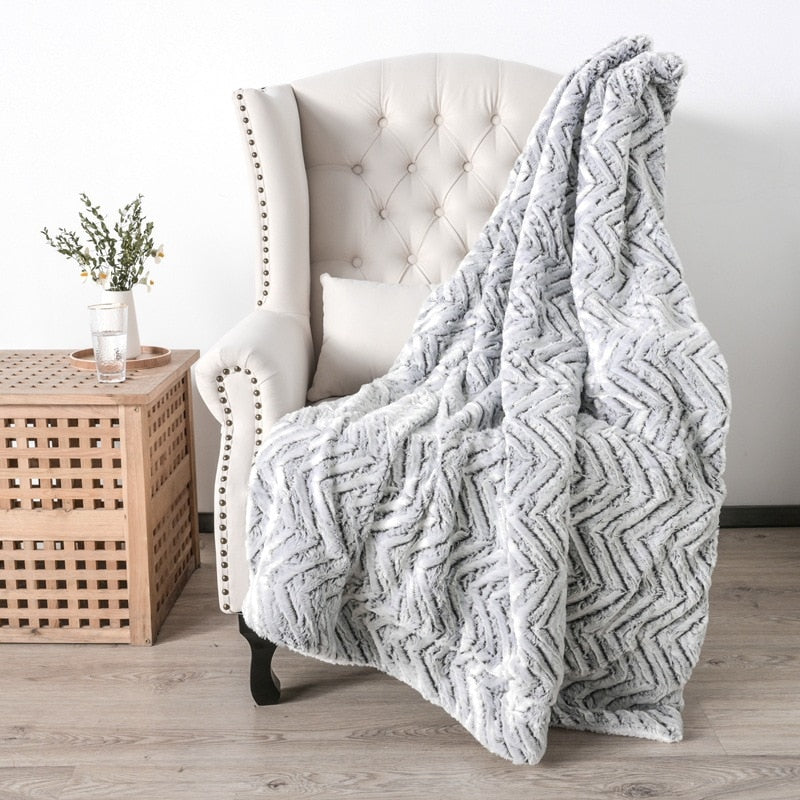 Plush Soft And Comfy Double Layer Flannel Blanket