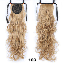 Natural Synthetic Wave Pony Tail Hair Extension
