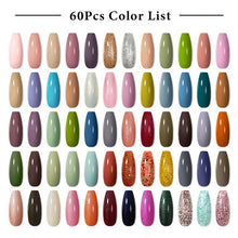 40/60 Colors UV Nail Gel Polish Soak Off