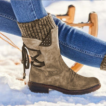 Women's Stylish Flat Winter Snow Boot