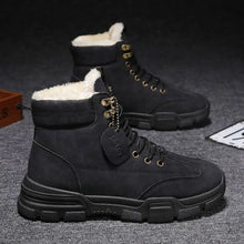 Men's Plush Winter Desert Snow Ankle Boots