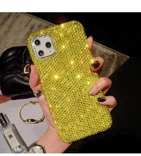 Colorful Sparkling Rhinestone Phone Case For iPhone X to 13