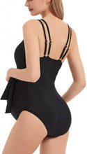 Women's One Piece Maternity Swimsuit With Front Tie