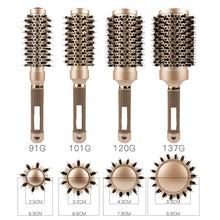 Unisex Round Styling Detangling Ionic Hair Brush