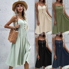 Women's Casual Summer Fit And Flare Dress