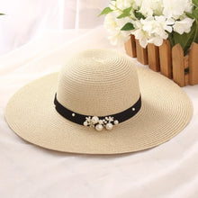 Women's Spring Summer Decorated Wide Brim Sun Hat