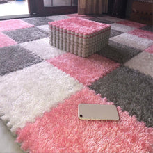 DIY Soft Plush No Slip Interlocking Shag Carpet Square - Classy Stores Online